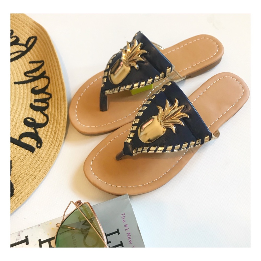 Pineapple 🍍 Flip Flops